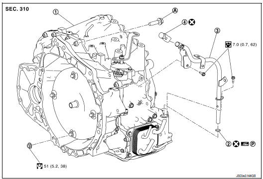 Nissan Rogue Service Manual Unit Removal And Installation Transaxle   Index 94 